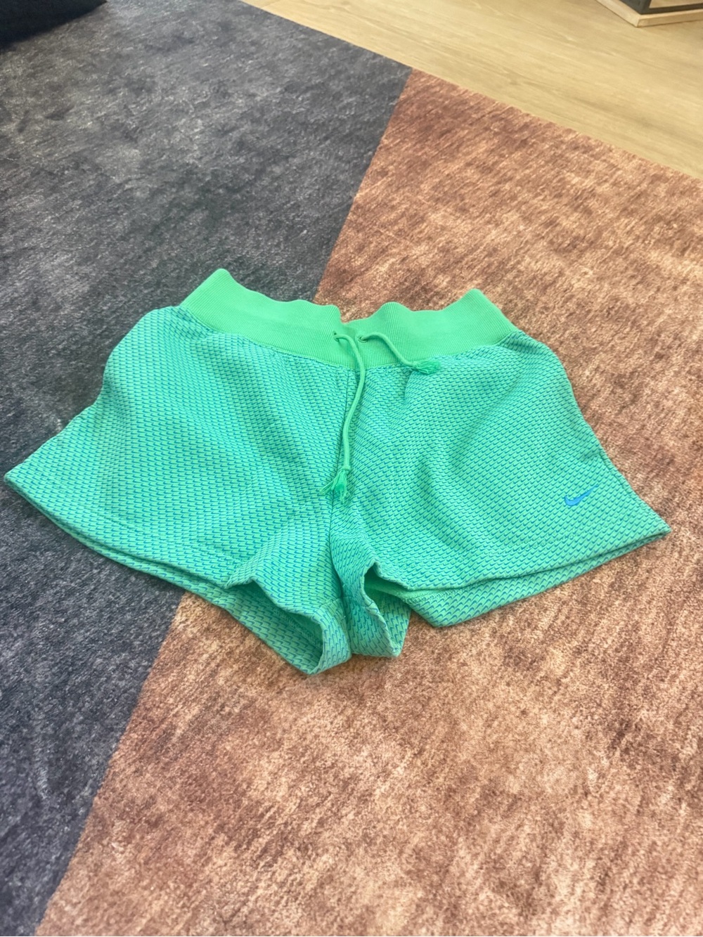 Nike Women’s Bright Mint Mesh Athletic Shorts